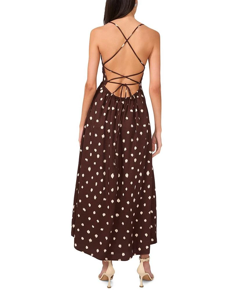 1. State Strappy Lace Up Maxi Dress 2