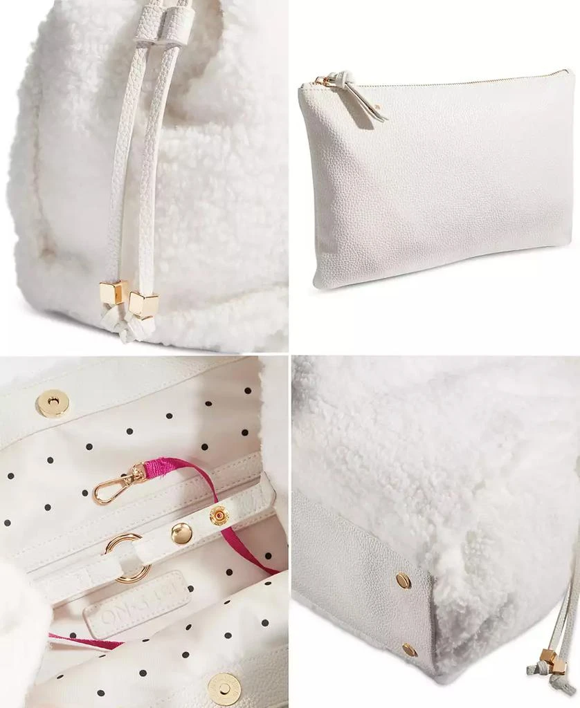On 34th Jyyll Sherpa Medium Tote, Exclusively at Macy's 6
