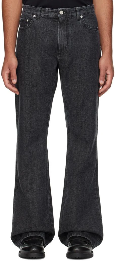 Bally Black Flared Jeans 1