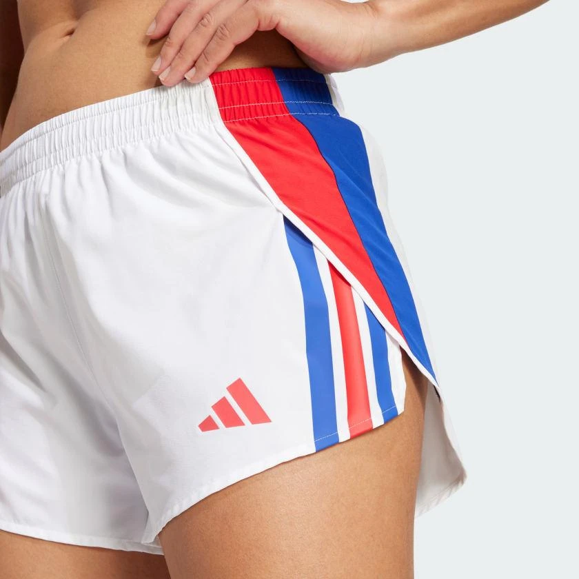 Adidas Women's  Adizero Retro Running Shorts 4