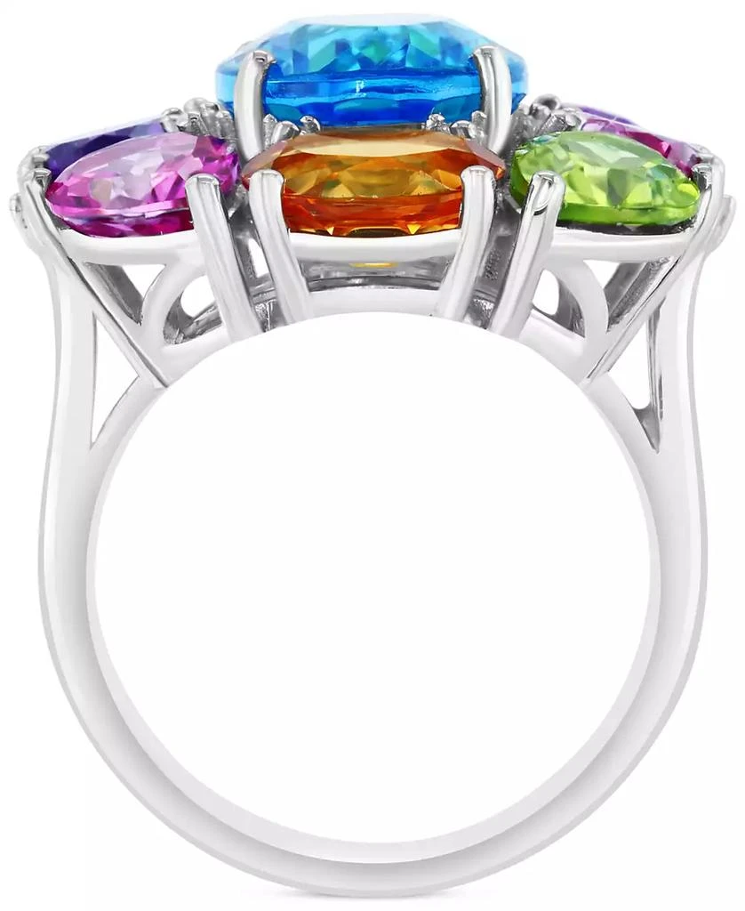 Effy EFFY® Multi-Gemstone Cluster Statement Ring (16-3/4 ct. t.w.) in Sterling Silver 3
