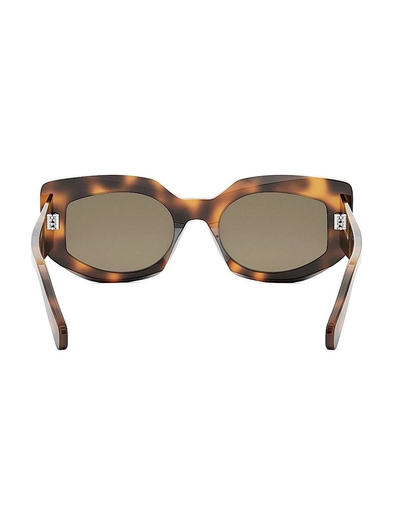 Celine Bold Three Dots 54MM Butterfly Sunglasses 5