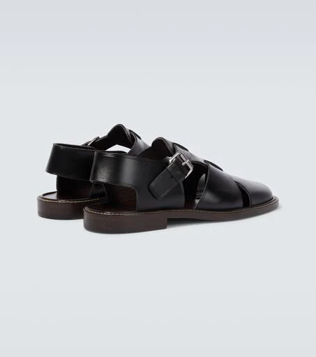 Lemaire Fisherman leather sandals 6