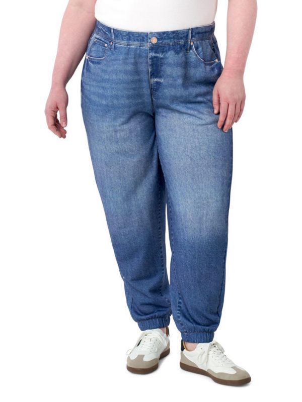 Seven7 ​Illusion Pull-On Denim Joggers