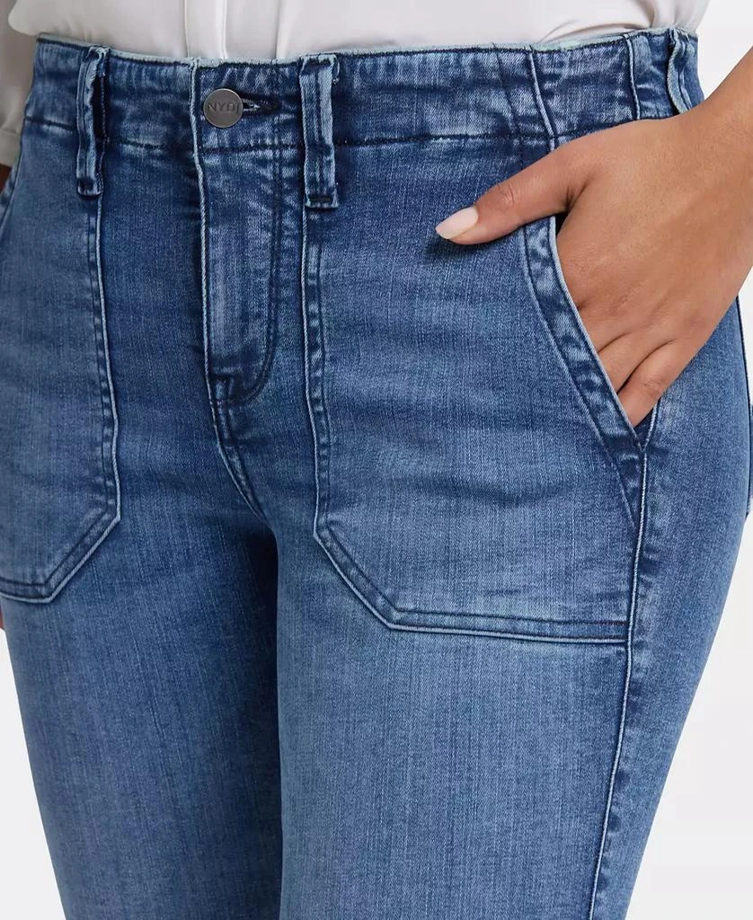 NYDJ Women's Barbara Bootcut Utility Jeans 4