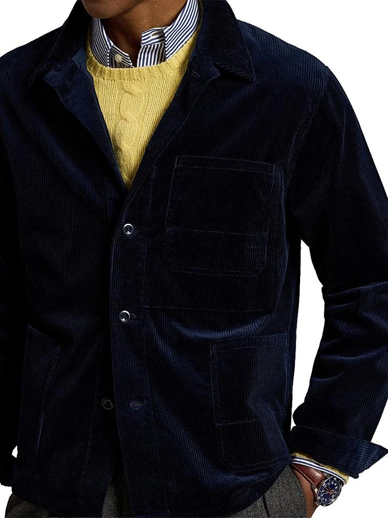 Ralph Lauren Corduroy Single-Breasted Field Jacket 5