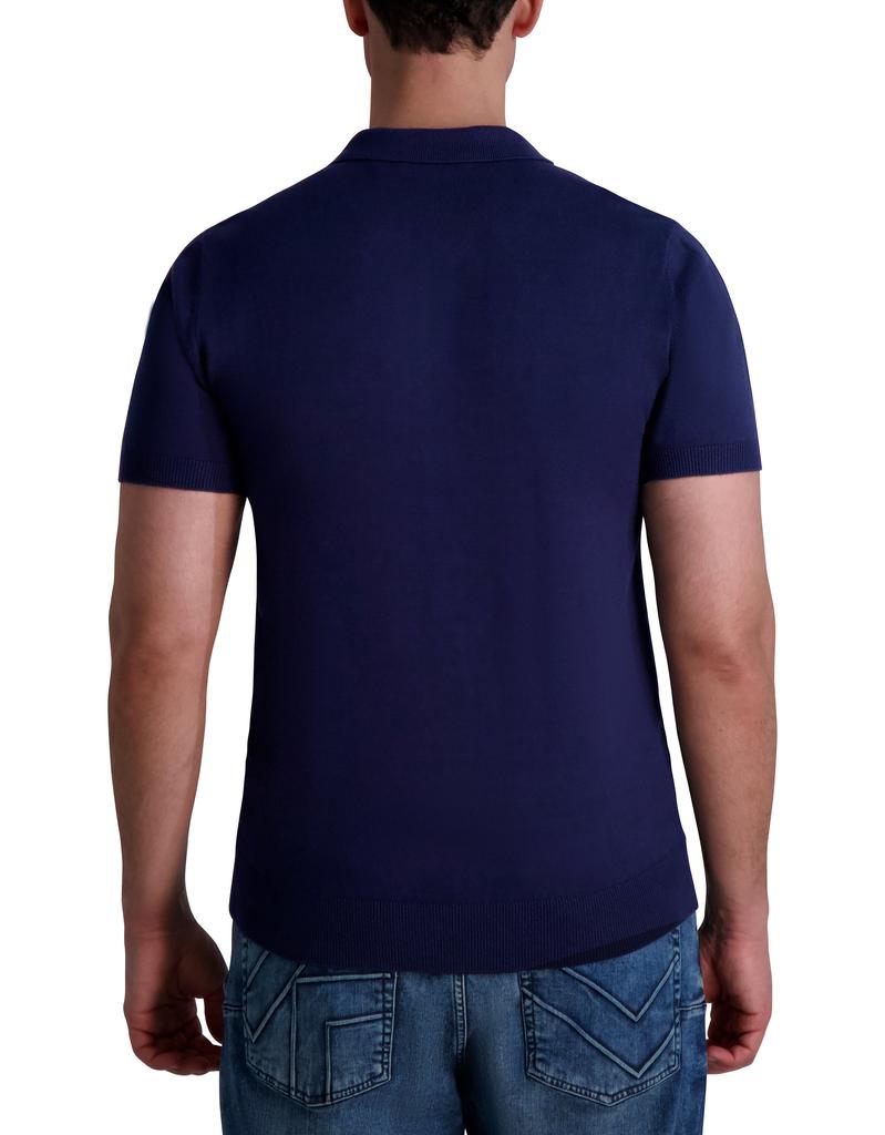 Karl Lagerfeld Paris SHORT SLEEVE KNIT POLO