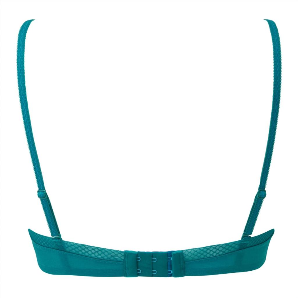 Gossard Glossie Sheer Bra In Emerald