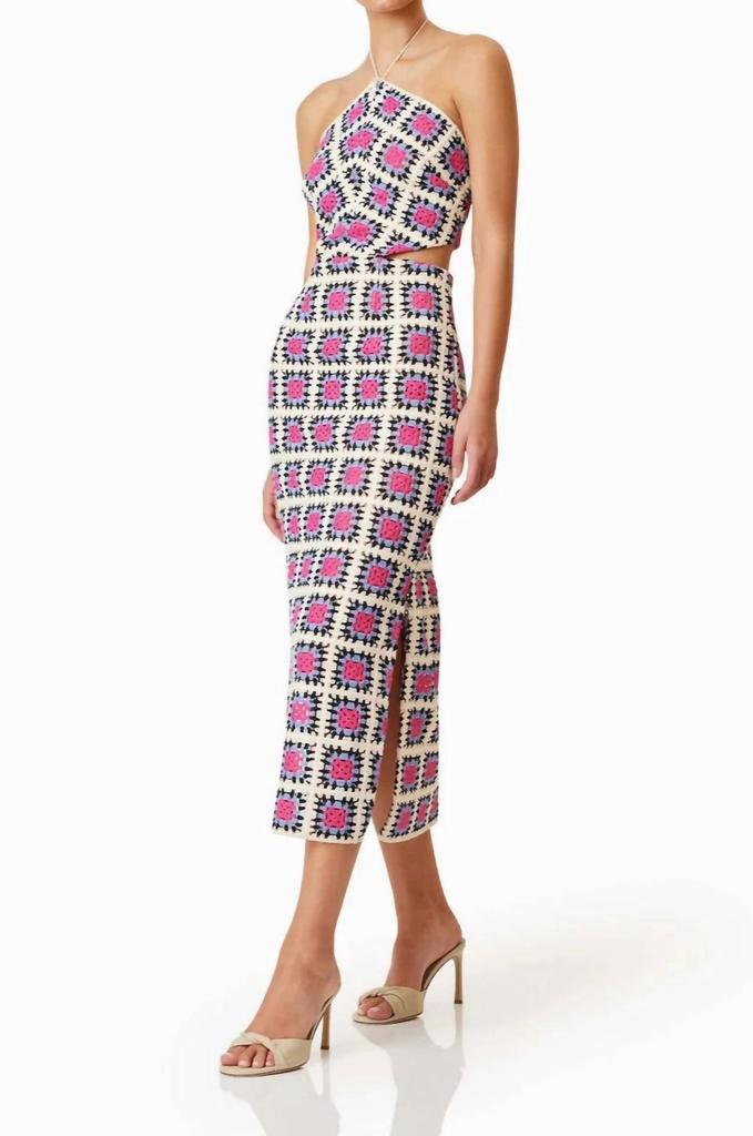 Elliatt Elliatt - Luna Halter Midi Dress