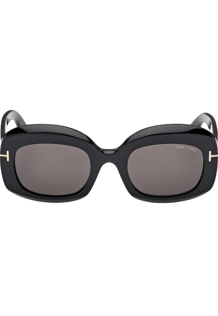 Tom Ford FT1219 Women\'s Black and Gold Sunglasses Tom Ford Carmen-02 TF1219 52E Sunglasses - US main image 3