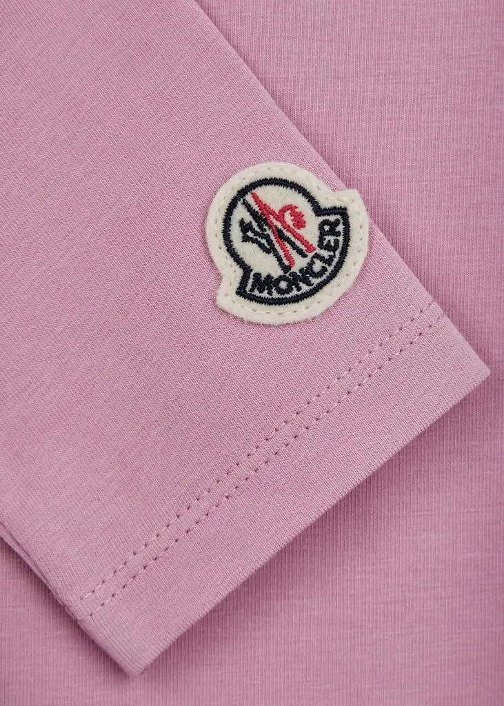 Moncler KIDS Logo stretch-cotton leggings  2