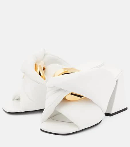 JW Anderson Chain Twist leather mules 5