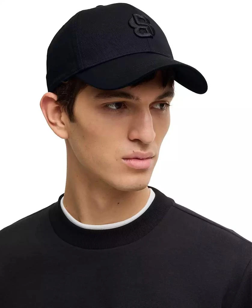 Hugo Boss Men's Double B Monogram Cotton Twill Cap 2