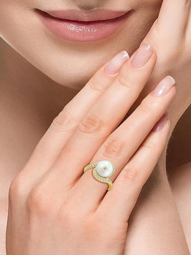 Saks Fifth Avenue Collection 14K Yellow Gold, Freshwater Pearl
0.31 TCW Diamond Ring 2