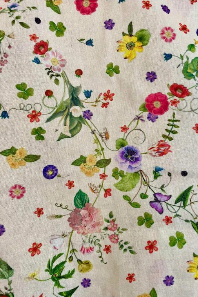 Only Hearts MARIANNE FLORAL ORGANIC COTTON ASYMMETRIC SLIP 2