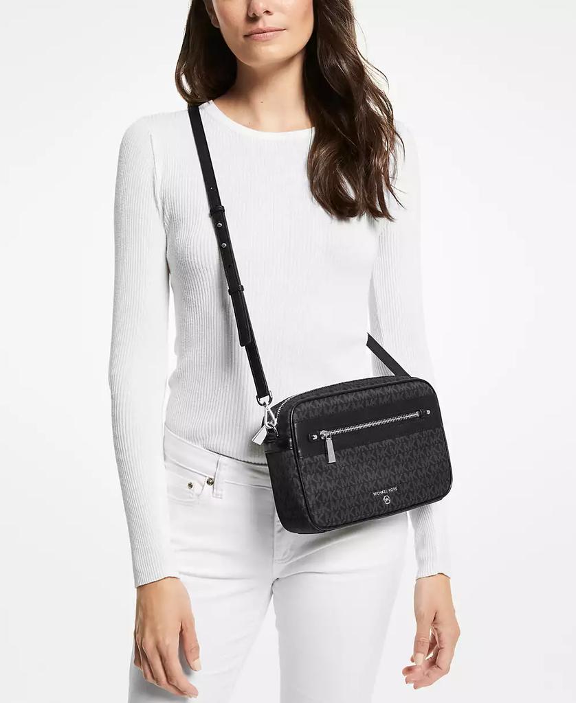 ショルダーバッグ・ポシェット Michael Michael Kors Logo Jet Set East-West Crossbody Michael Kors Logo Jet Set Charm Large East West Crossbody