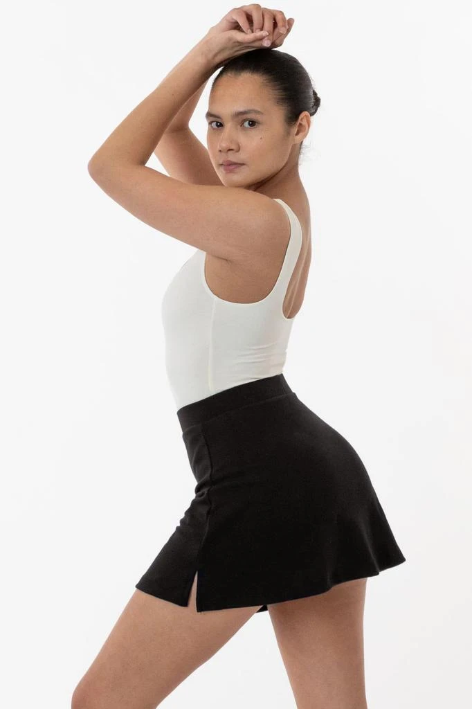 Los Angeles Apparel PON481 - Ponte A-Line Skort 8