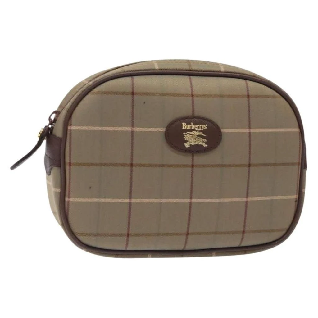 Burberry Nova Check Pochette Canvas Canvas Clutche 
Pouche Bag (Pre-Owned)