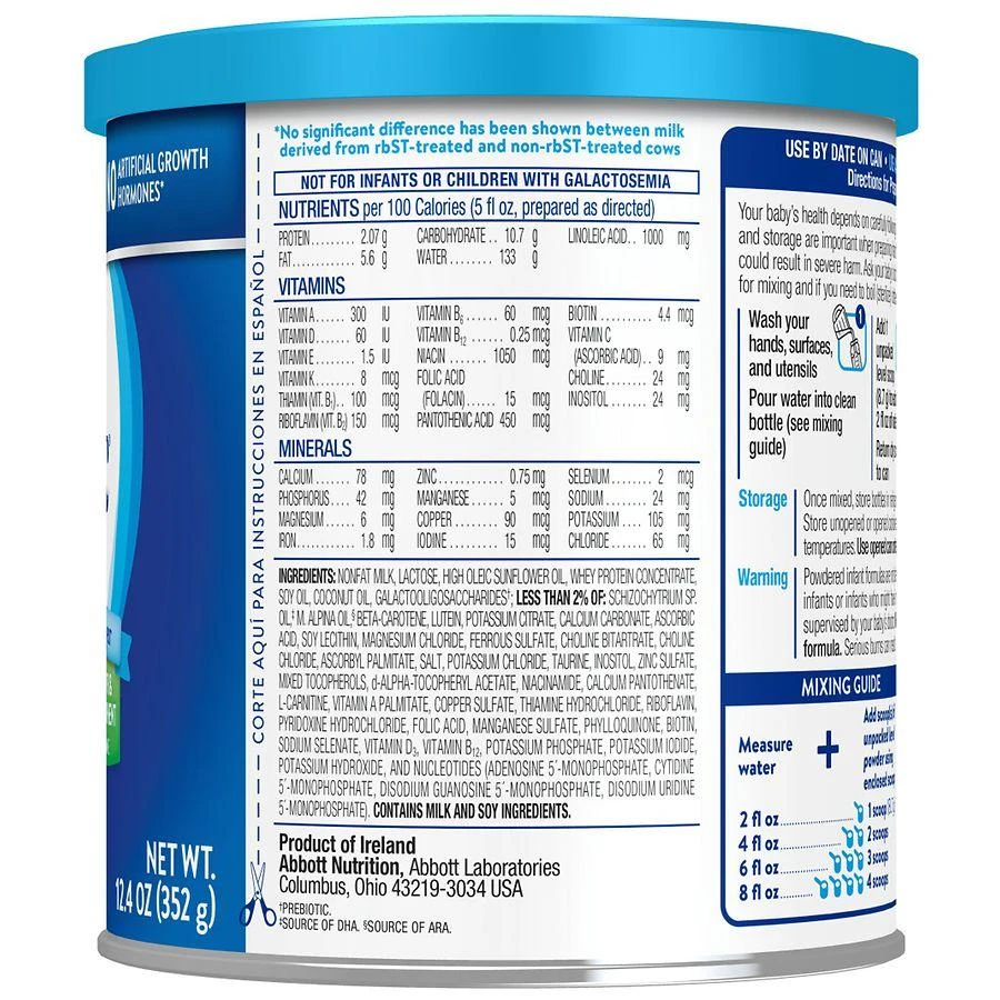 Similac Infant Formula with Iron, Powder 7