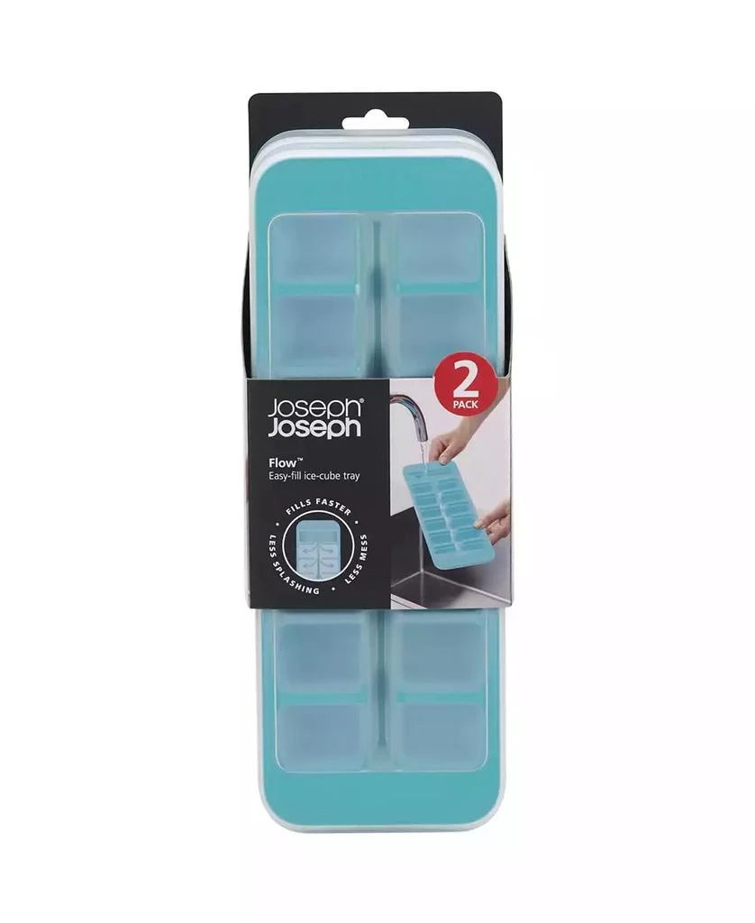 Joseph Joseph Flow Easy-Fill Ice-Cube Tray Set, 2 Piece 3