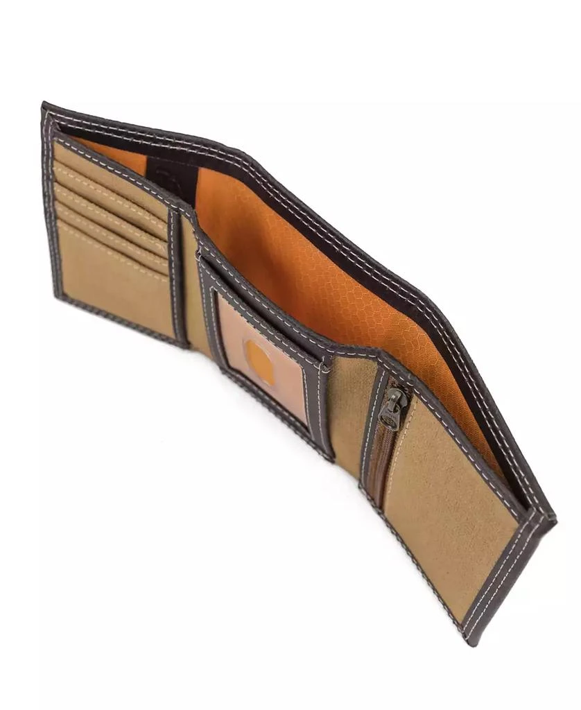 Timberland Men's Whitney Canvas Trifold Wallet 3