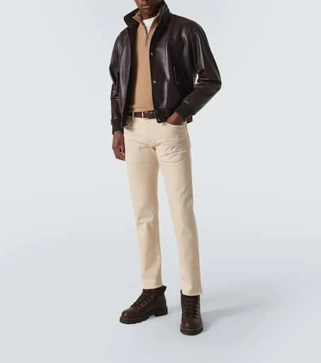 Loro Piana Roadster cashmere half-zip sweater 2
