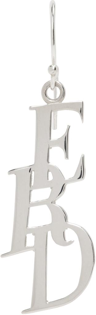 Enfants Riches Deprimes Silver Small Monogram Single Earring