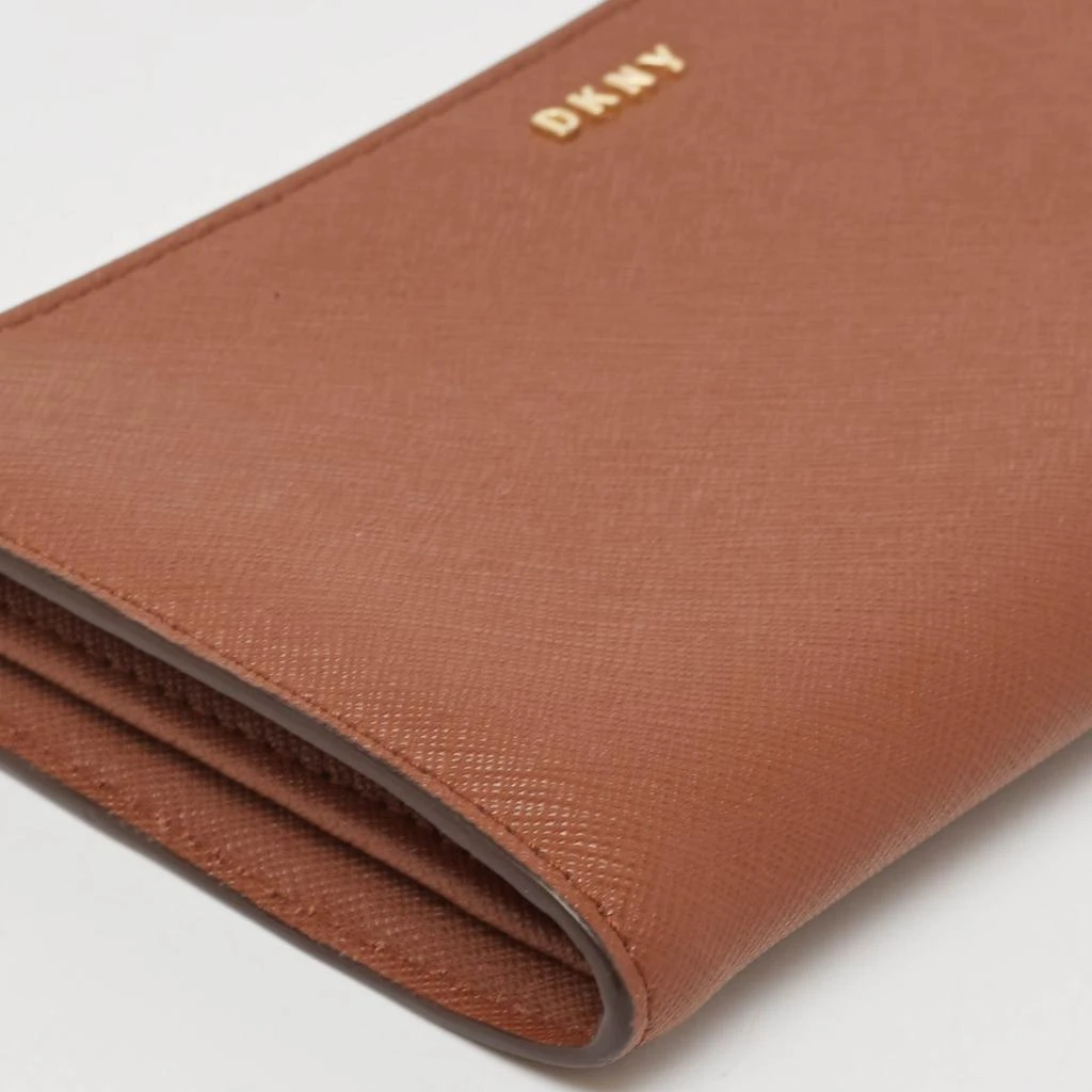 DKNY DKNY Brown Leather Wristlet Wallet 11