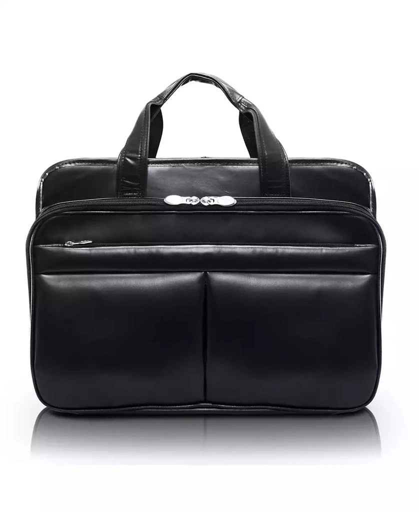 McKlein Walton 17" Laptop Briefcase with Removable Sleeve 9