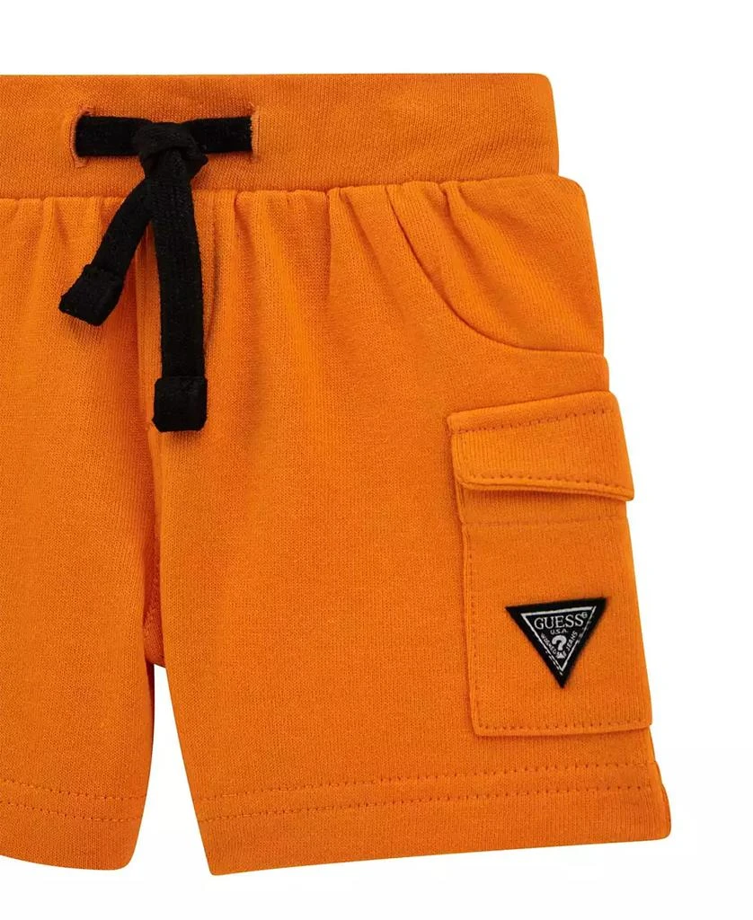 GUESS Baby Boys 2-Piece Short Sleeve T-Shirt and Active Shorts Set 4