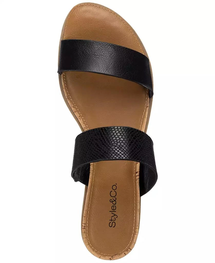 Style & Co Women's Elliee Flat Sandals, Exclusively at Macy's 3