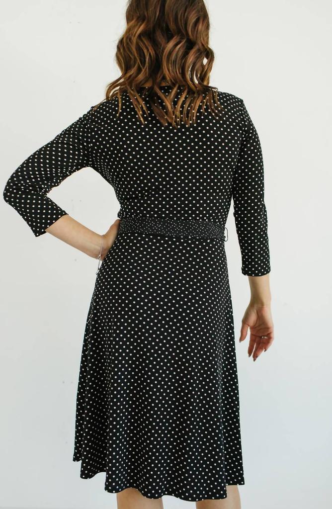 Leota Leota - Classic Dot Wrap Dress
