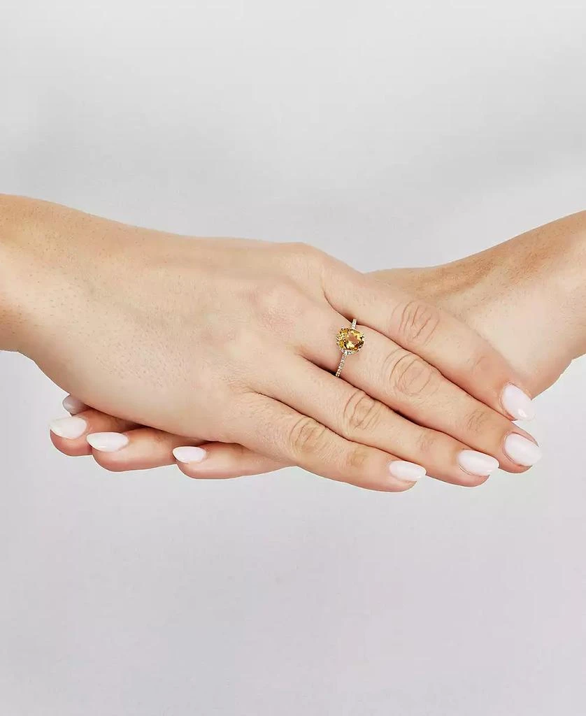 Macy
s Citrine (1-5/8 ct. t.w.)
Diamond (1/8 ct. t.w.) Ring in 14k Gold 2