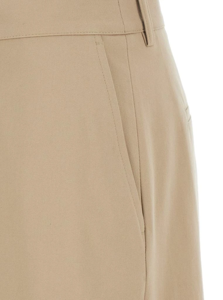 MSGM MSGM Wide-Leg Knee Length Bermuda Shorts 3