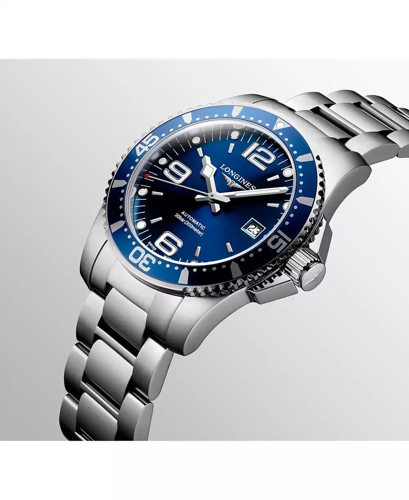 Longines Men's Swiss Automatic HydroConquest Stainless Steel Bracelet Watch 41mm