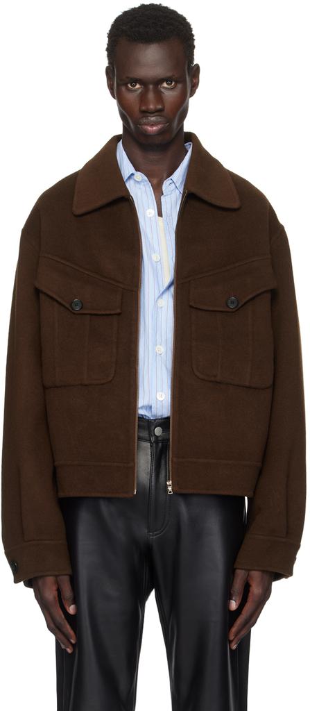 CMMN SWDN Brown Isla Jacket