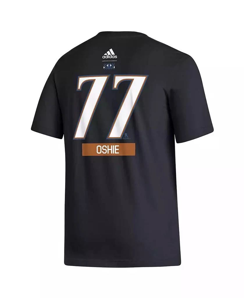 Adidas Men's TJ Oshie Black Washington Capitals Reverse Retro 2.0 Name and Number T-shirt 2