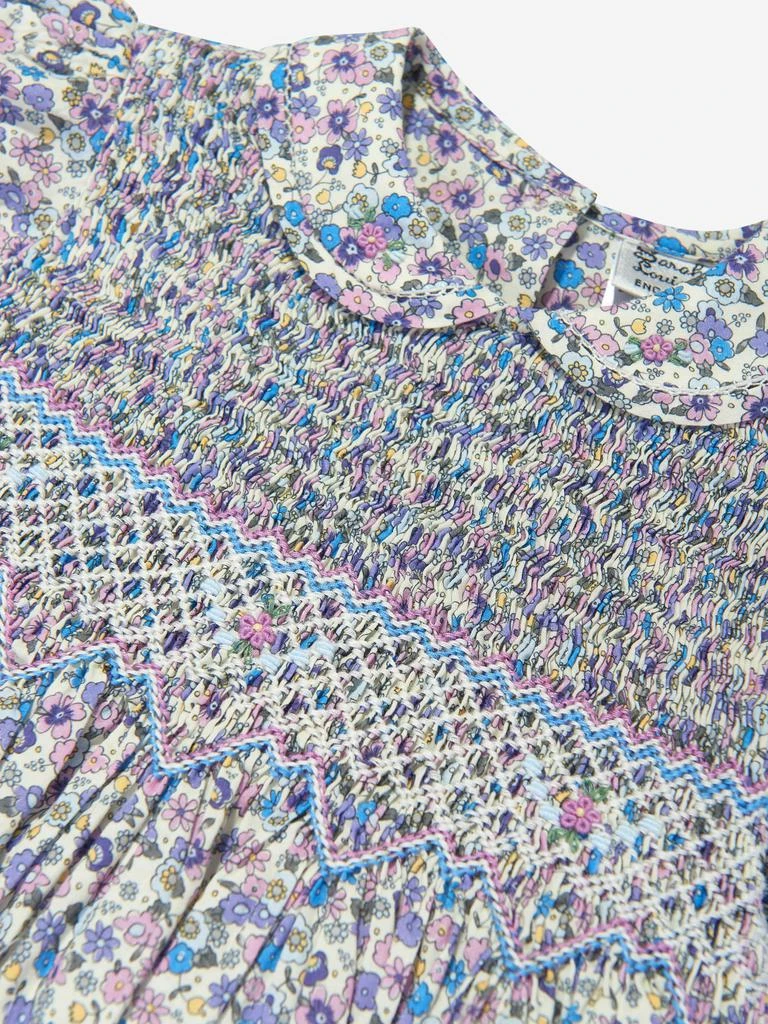 Sarah Louise Sarah Louise Girls Cotton Flower Dress in Purple 3