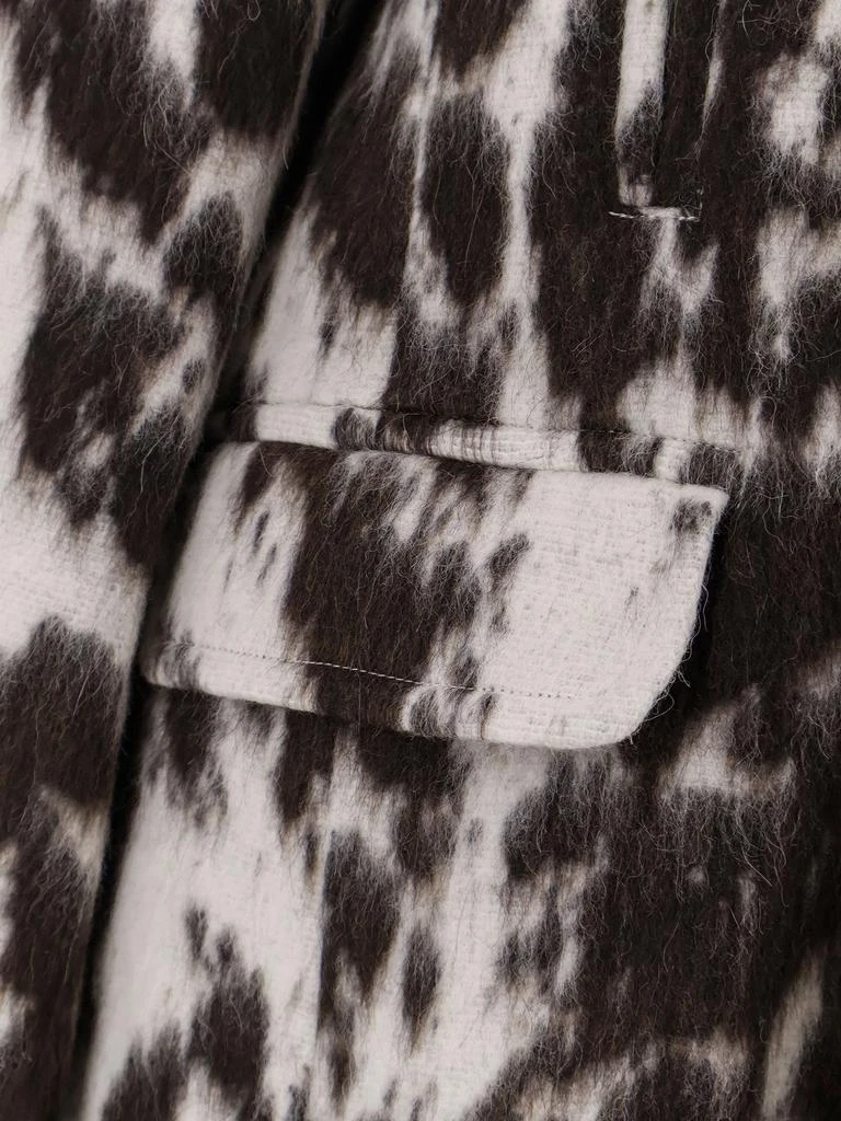 Dries Van Noten Vafel wool and alpaca coat 3