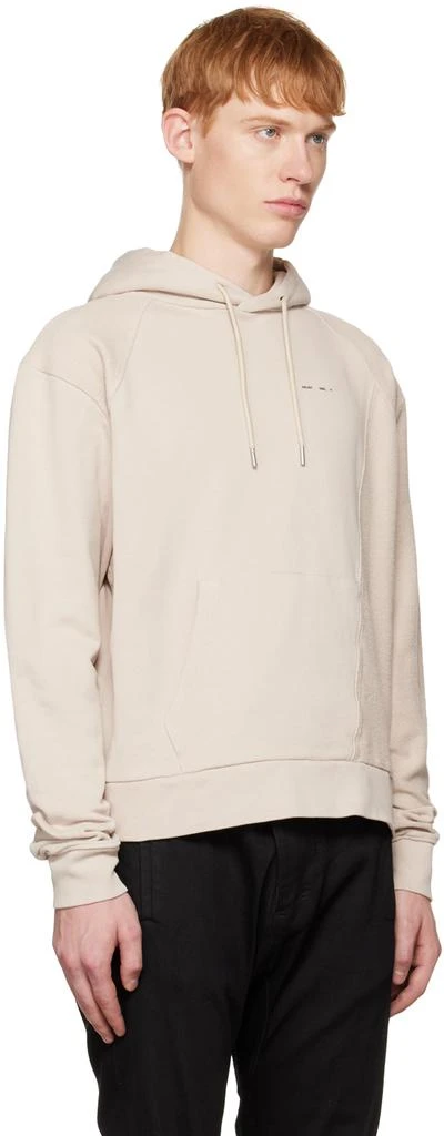 HELIOT EMIL Taupe Phylum Hoodie 2