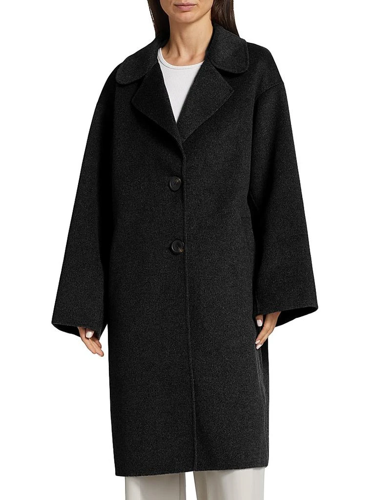 Mercer Collective Kelly Long Wool Cocoon Coat 3