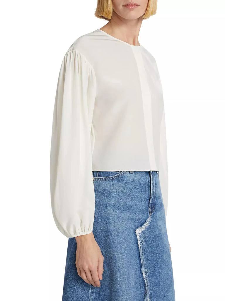 FRAME Boxy-Fit Blouse 4