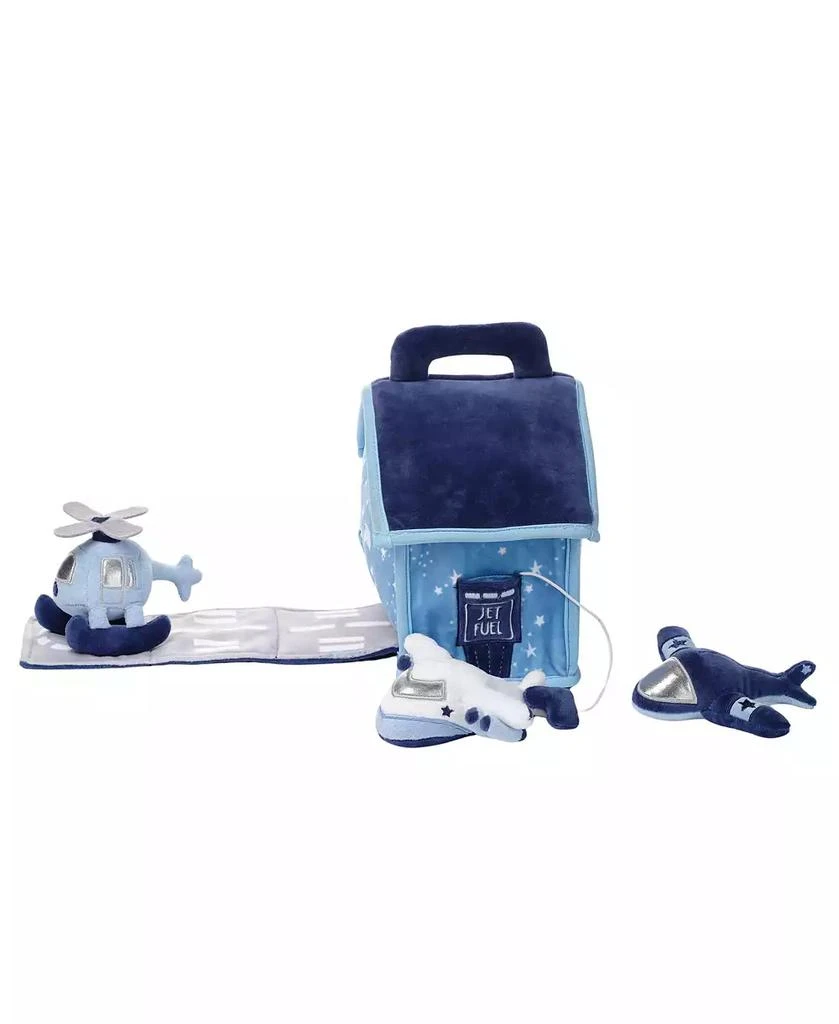 Bedtime Originals Interactive Airplane/Airport Plush Play Set with Stuffed Toys 2