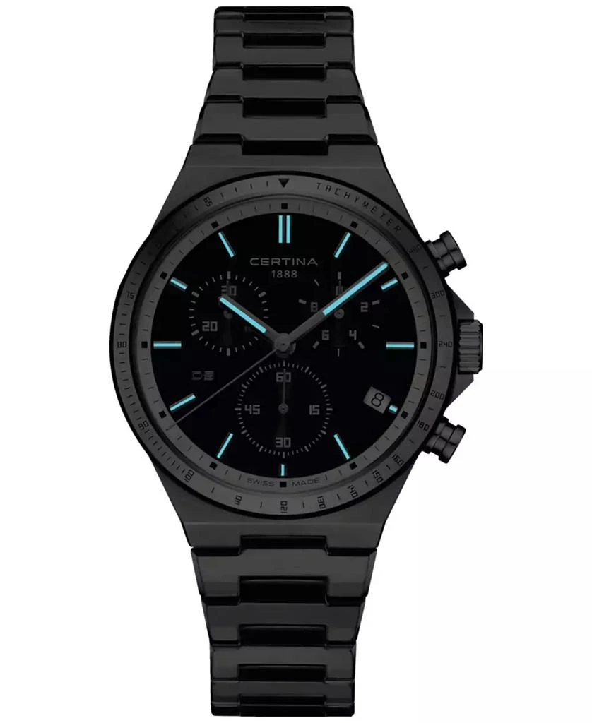 Certina Men's Swiss Chronograph DS-7 Stainless Steel Bracelet Watch 41mm 4