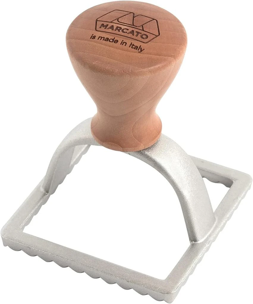 Marcato Classic Ravioli Maker Stamp, Square, 3-Inch 1
