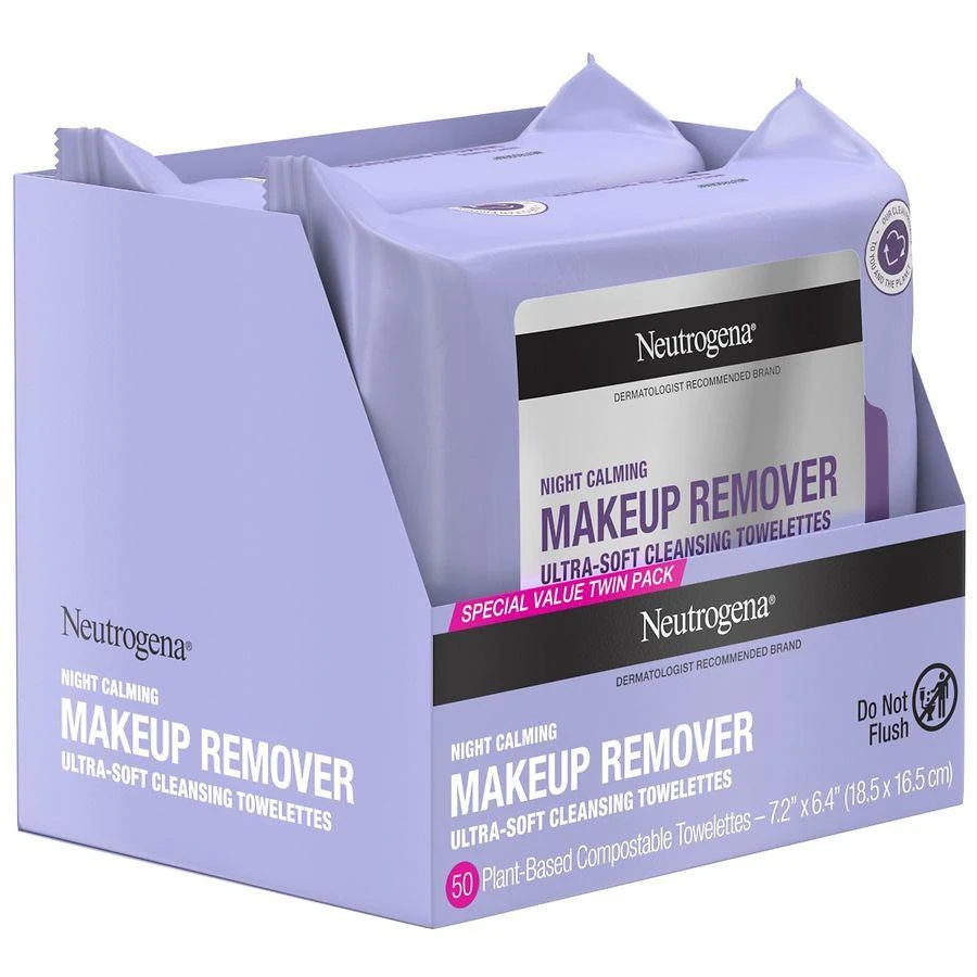 Neutrogena Night Calming Facial Cleansing Wipes Unspecified 6