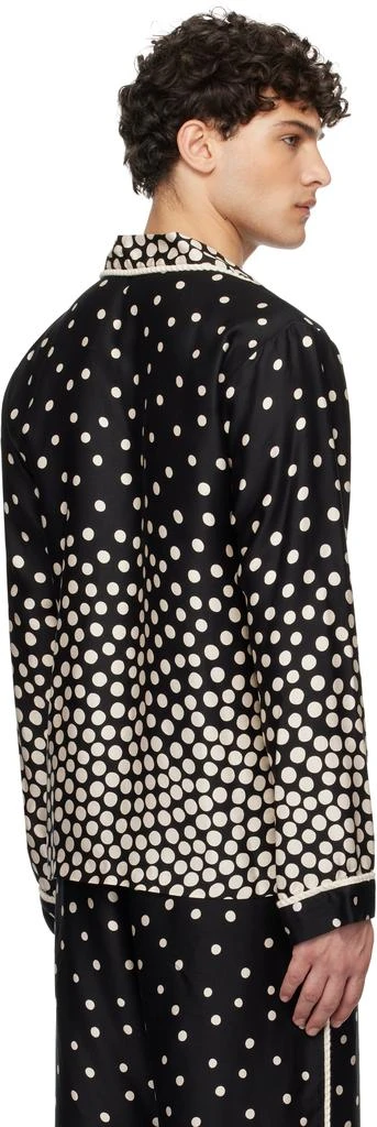Anna Sui Black Polka Pyjama Shirt 3
