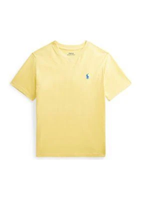 Ralph Lauren Childrenswear Lauren Childrenswear Boys 8 20 Cotton Jersey V Neck T Shirt 1