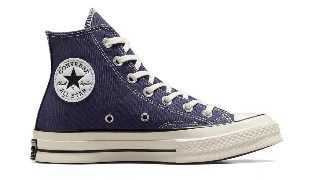 Converse Chuck 70 Hi A04589C Sneakers Mens US 12 Blue Canvas Skate Shoes GBNC464