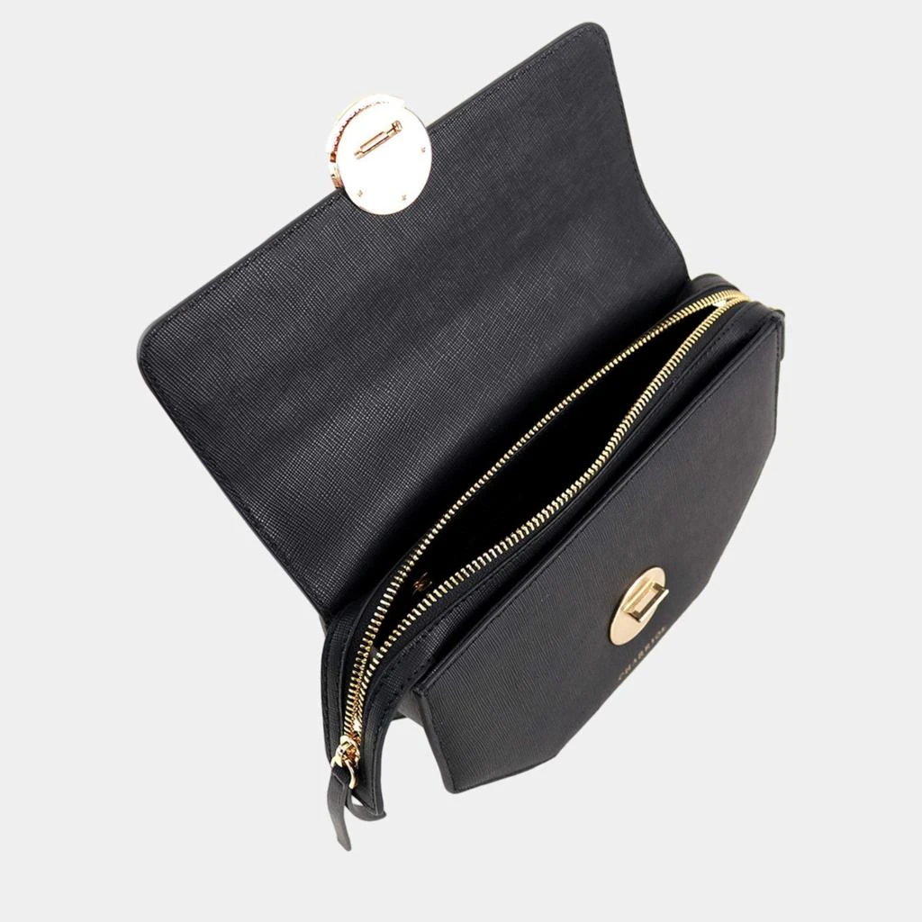 Charriol Charriol Black Leather Cetic Legacy Crossbody 4